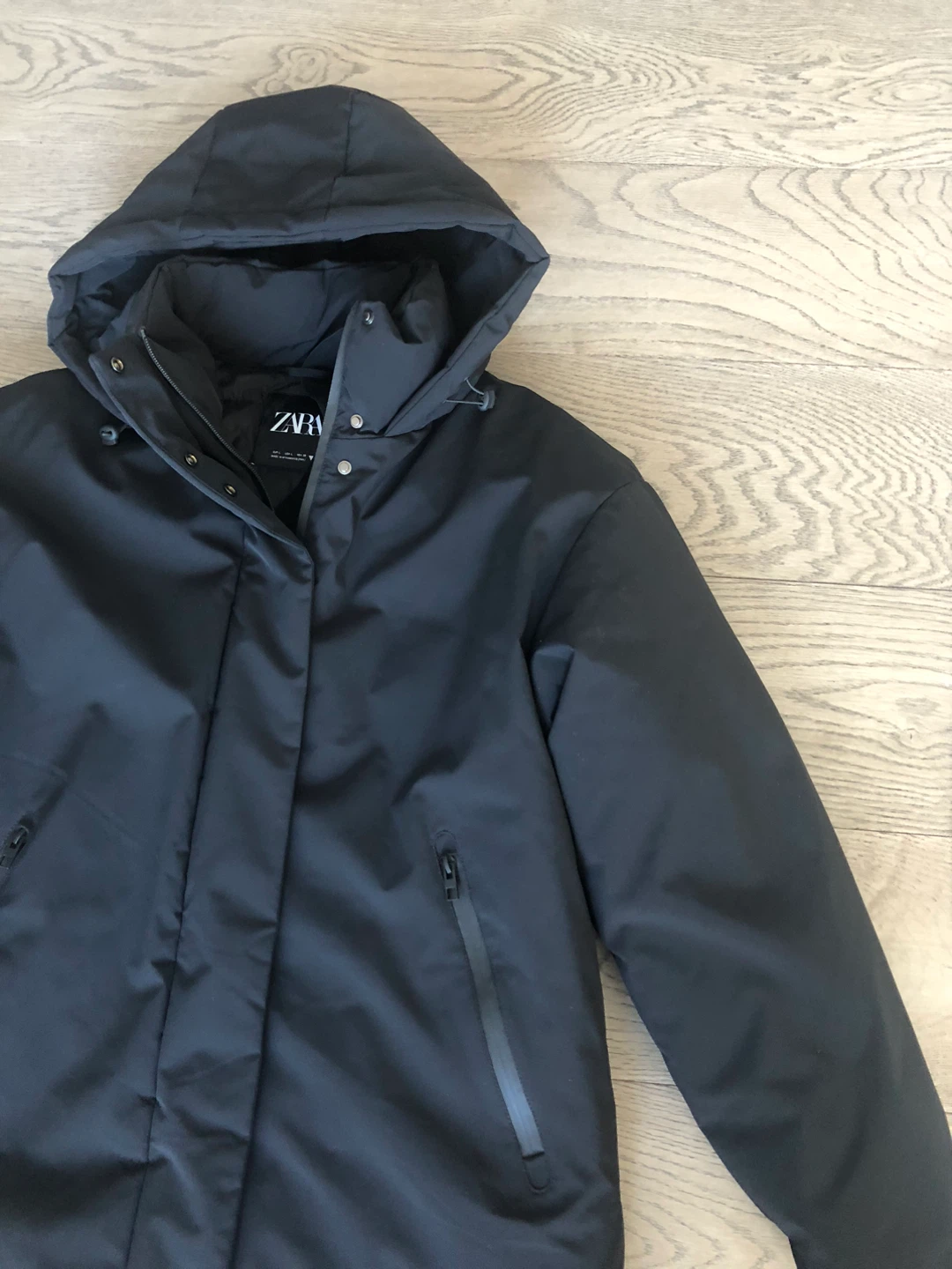New Zara Long Length Winter Parka - Size L - photo 2