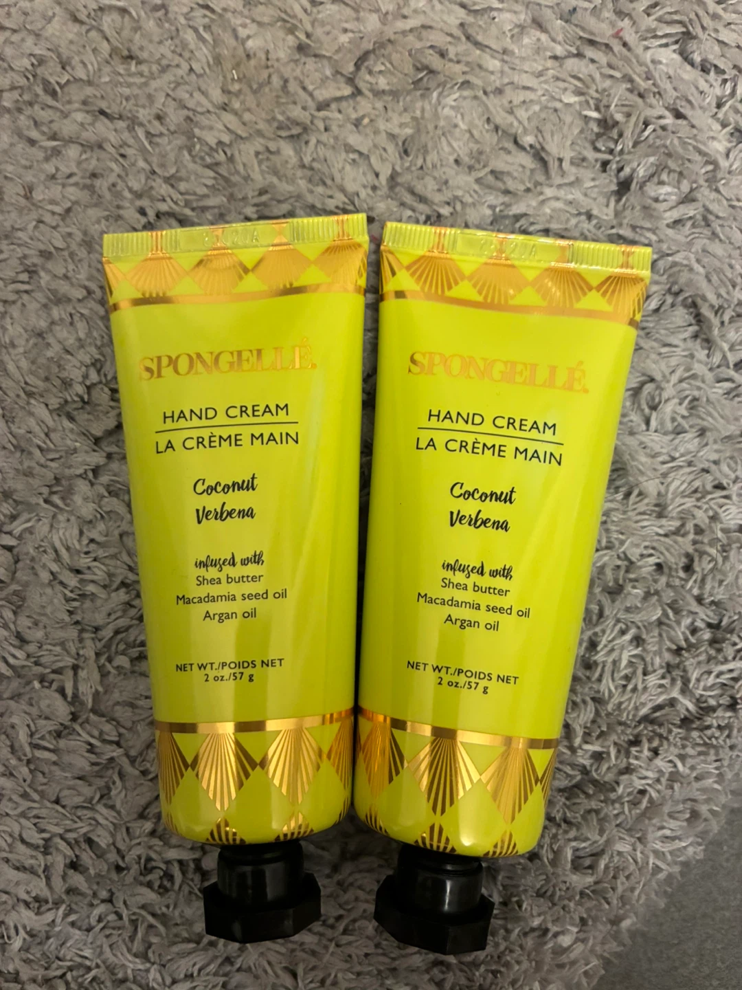Spongelle Coconut Verbena Hand Cream 2 oz