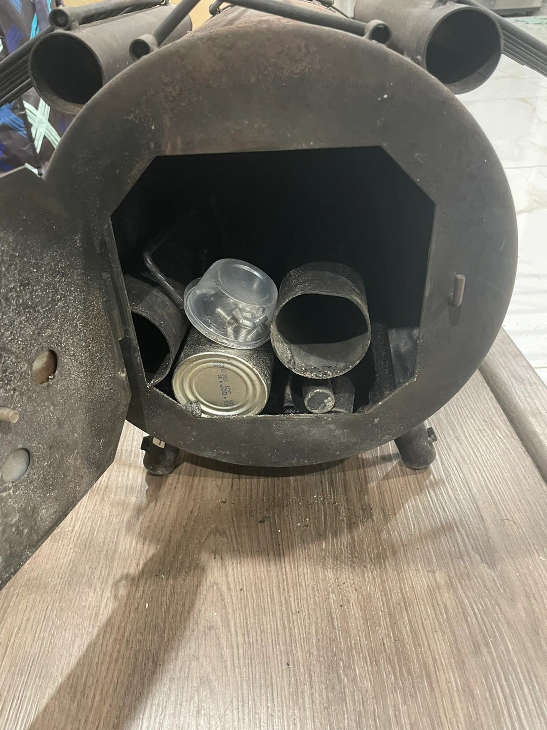 Wood burning camp stove