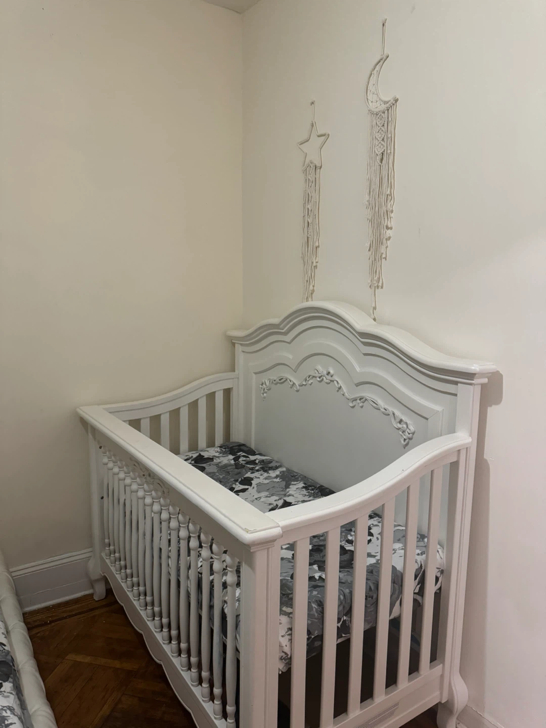 White Baby Crib