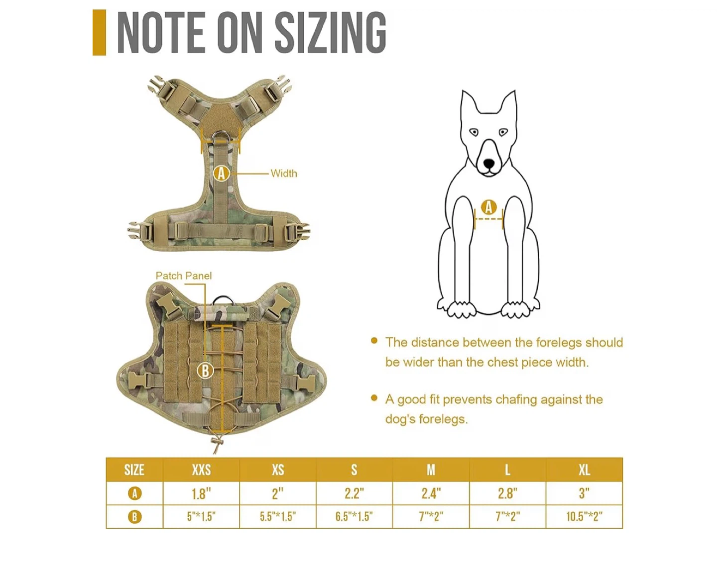 AUROTH Tactical Dog Harness - Size L - New in Box! - photo 4