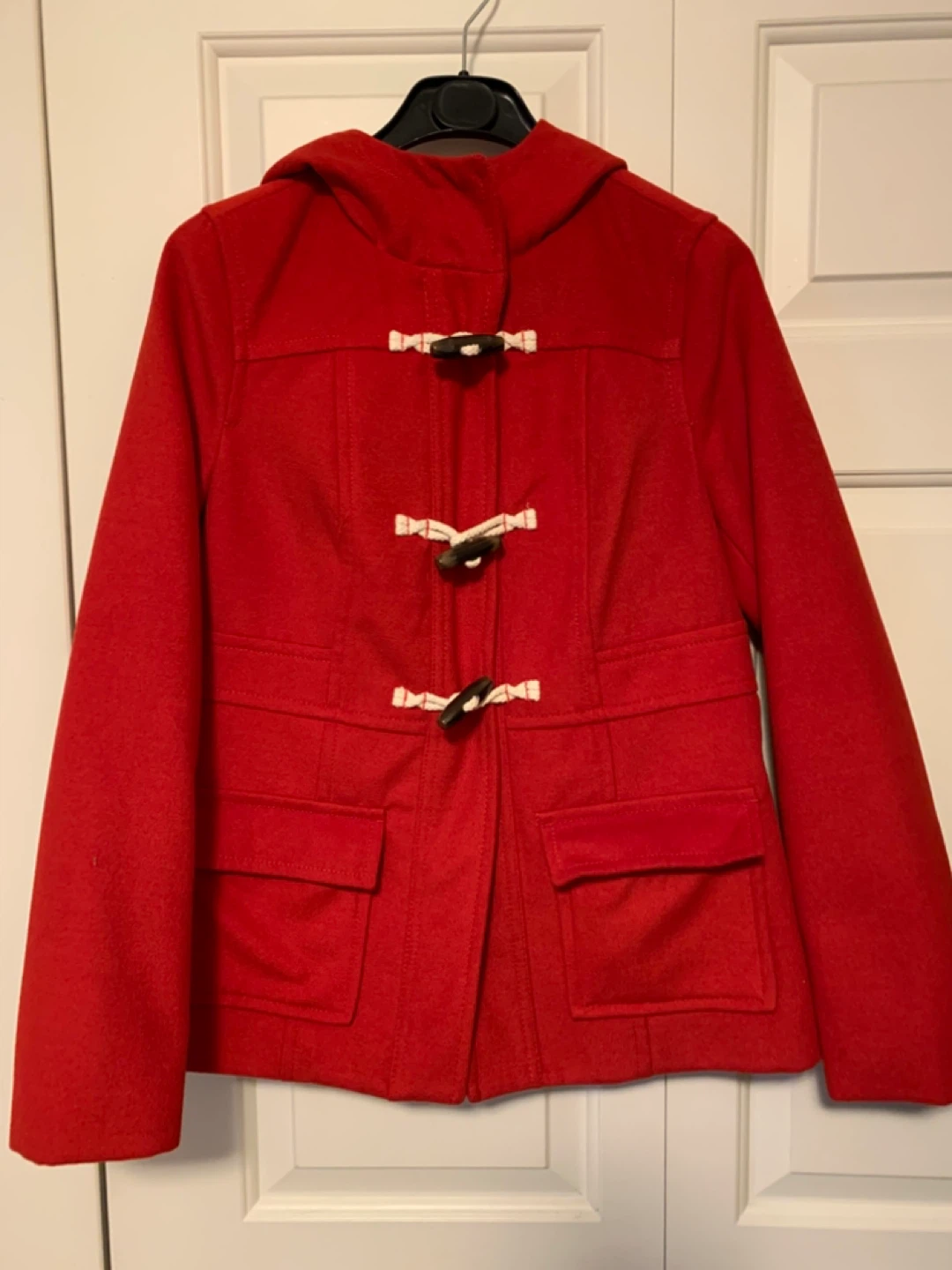 Old Navy Red Toggle Coat - Size XS