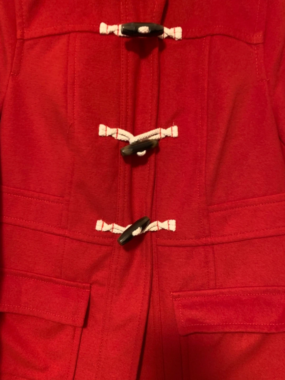 Old Navy Red Toggle Coat - Size XS - photo 2