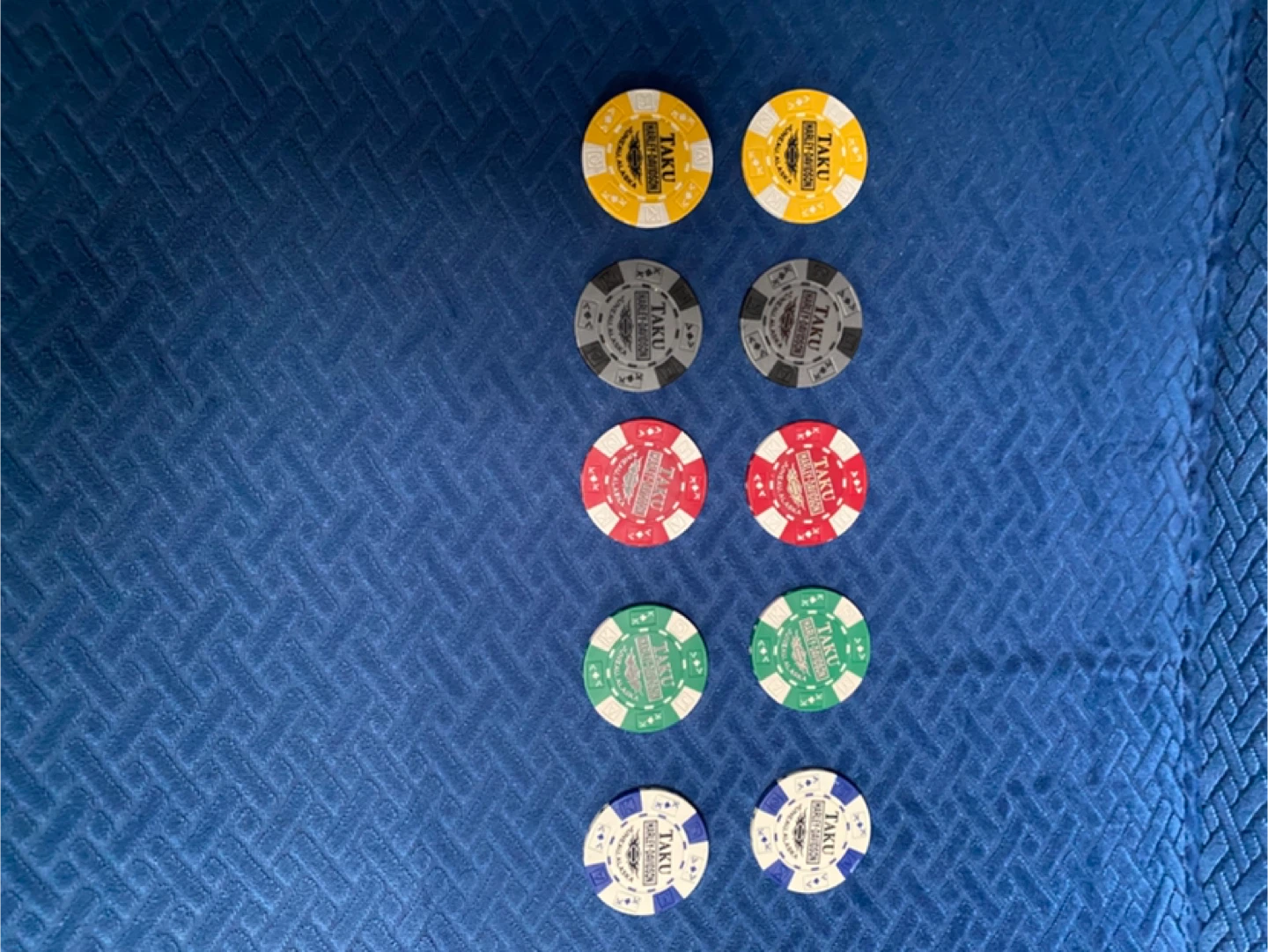 10 for $15 - Harley Davidson Taku Casino Poker Chips - photo 2