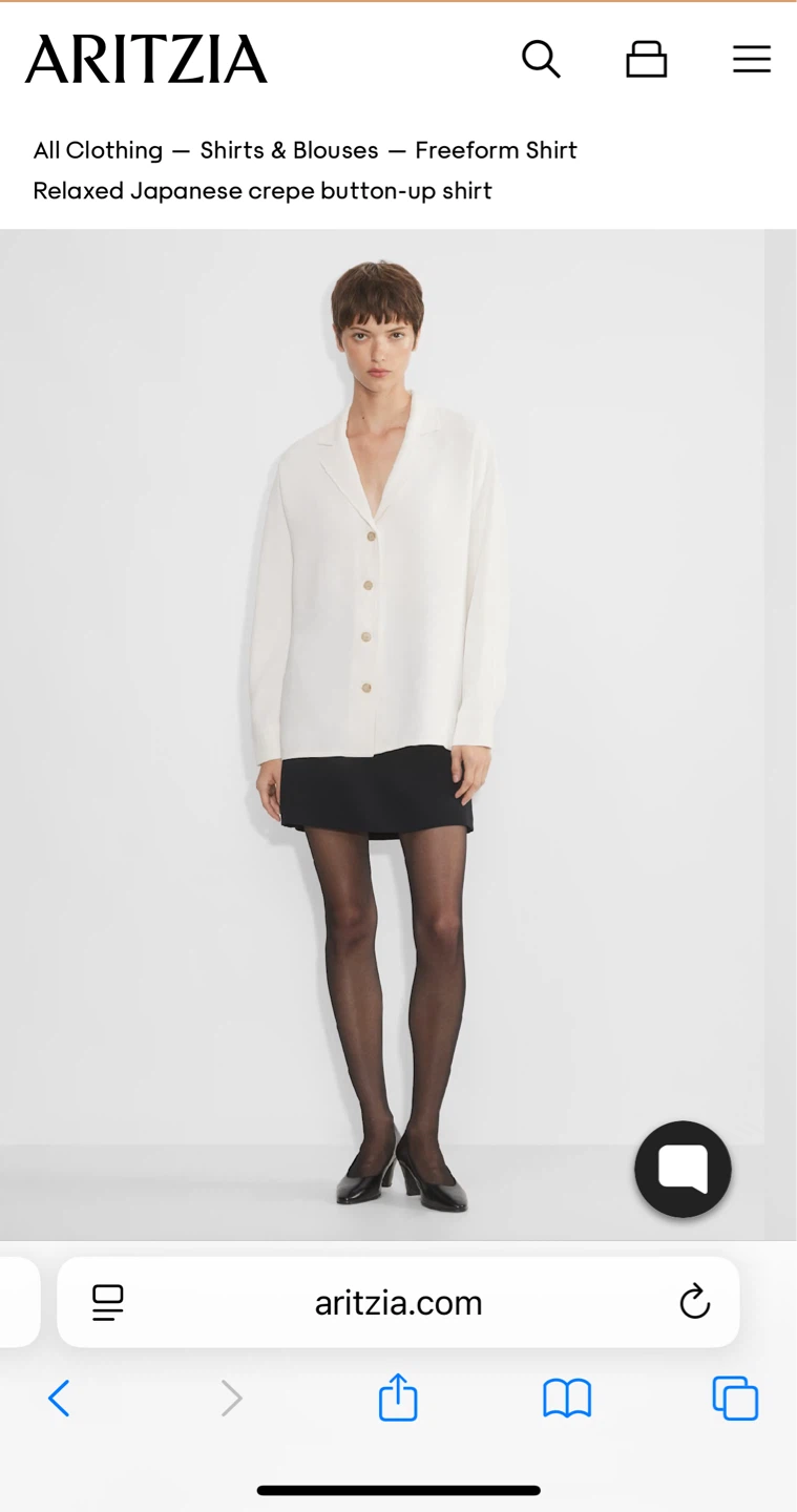 Wilfred Freeform Button-Up Shirt - photo 2