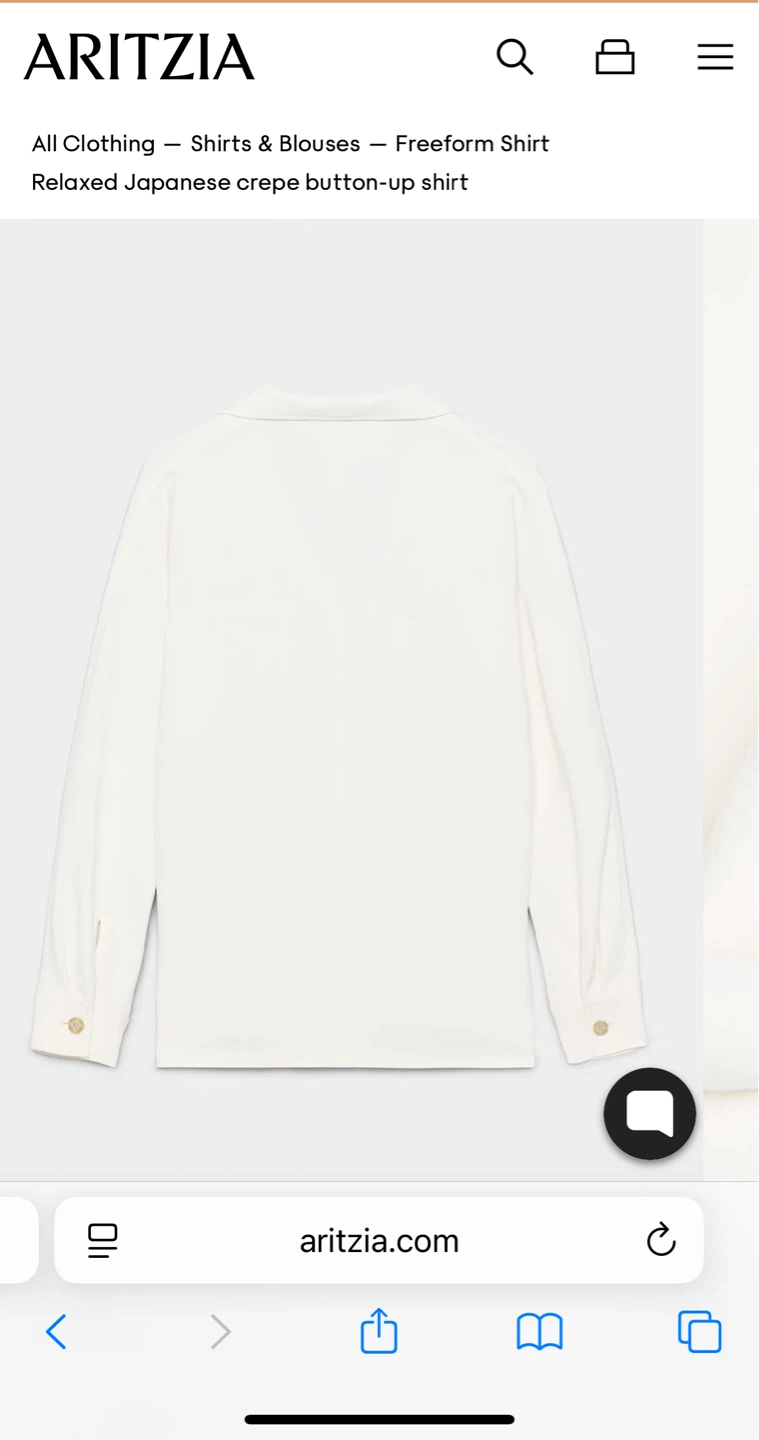 Wilfred Freeform Button-Up Shirt - photo 4