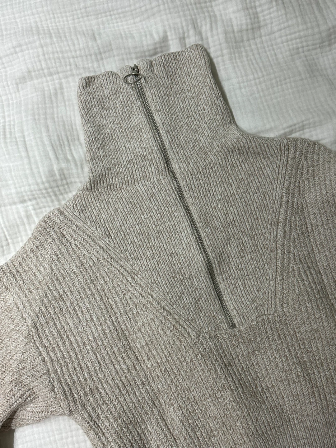 1/4 Zip Sweater - photo 2