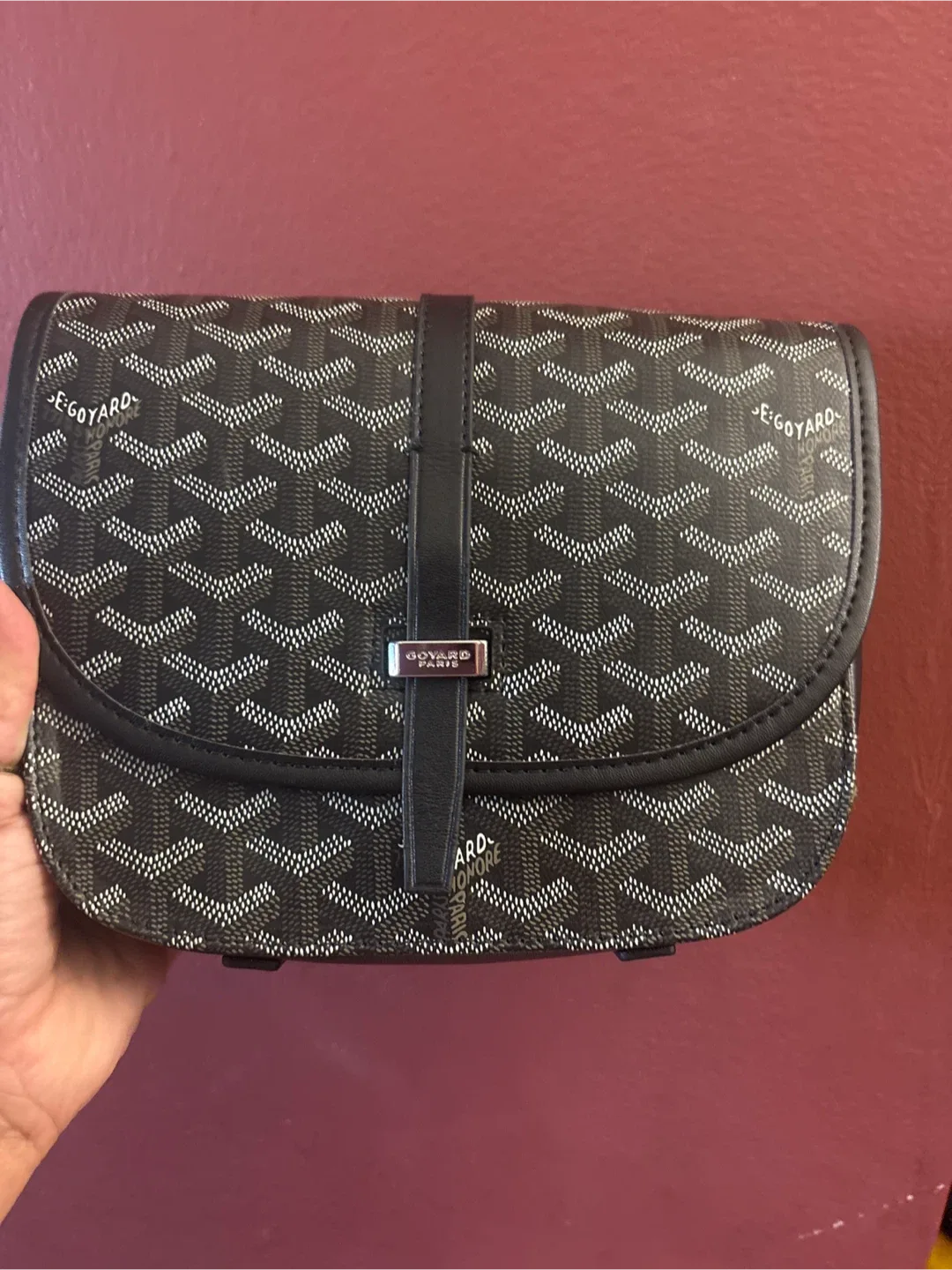 Goyard Homore Crossbody Bag - Black