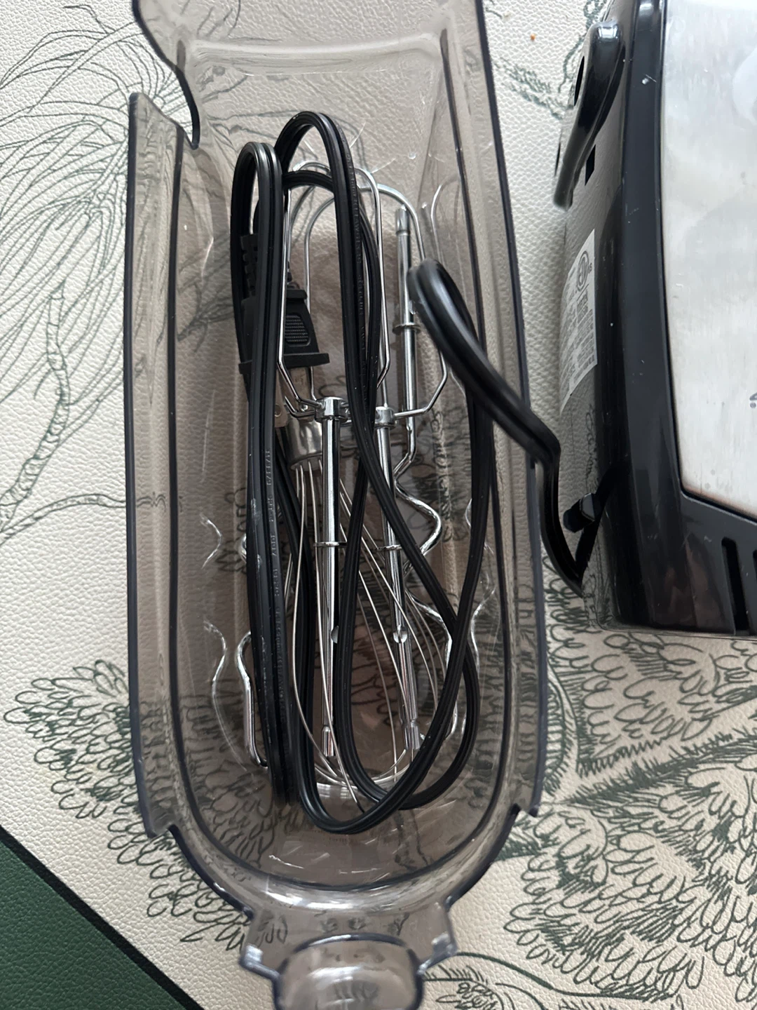 Brand new Hand Mixer with Storage Case - photo 3