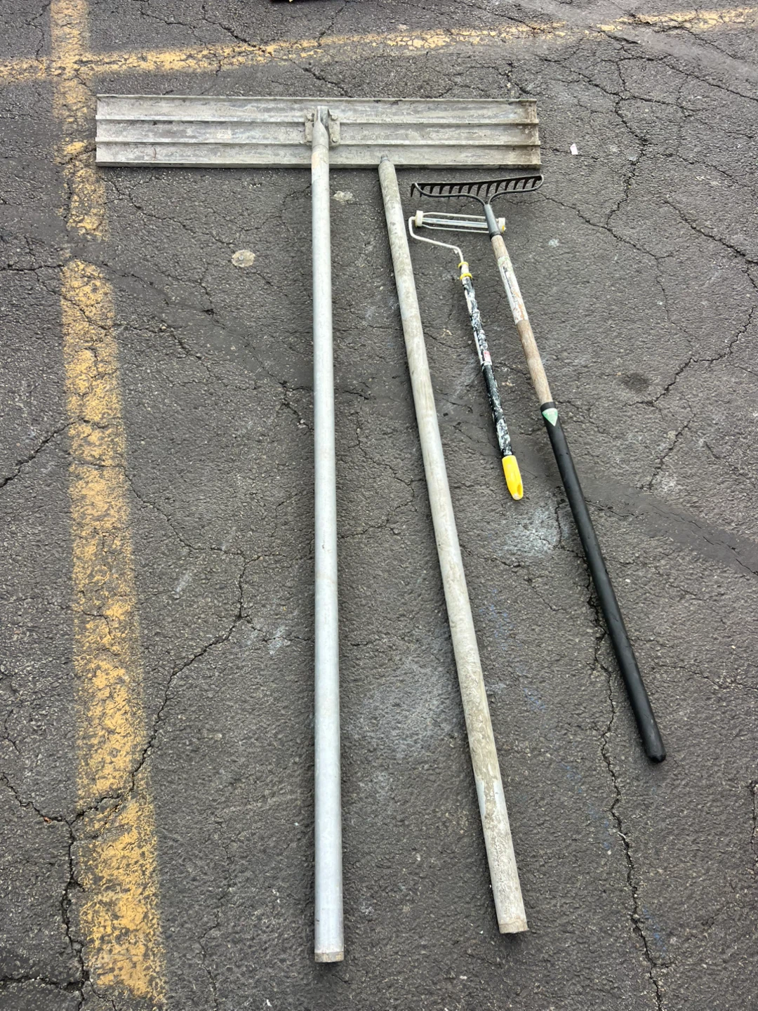 48” MAGNESIUM BULL FLOAT WITH ACCESSORIES