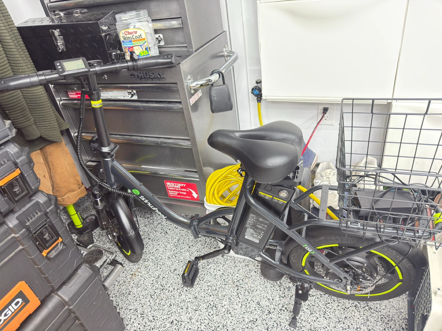 Innuwheel Electric Bike with Basket - photo 4