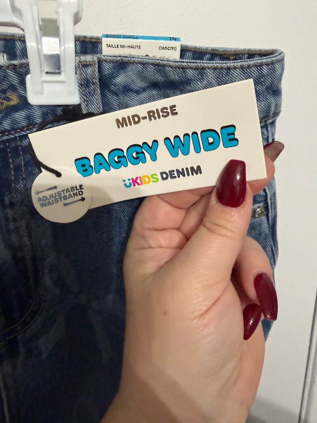 BNWT Size 14 Girls straight leg jeans - photo 4
