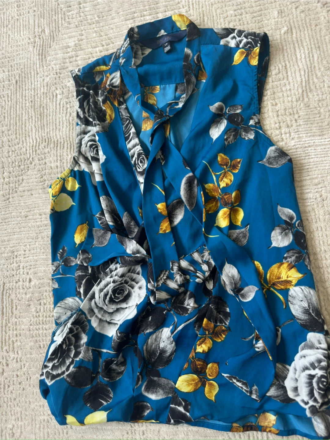 Rachel Roy Floral Sleeveless Blouse - Size S/P - photo 2