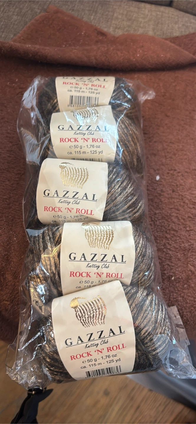 Gazzal Rock 'n' Roll Yarn - 5 Ball Pack - photo 2