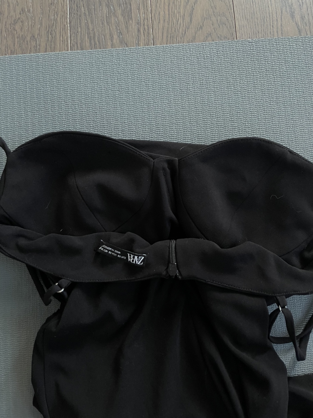 Zara Black Dress - Size XS - photo 3