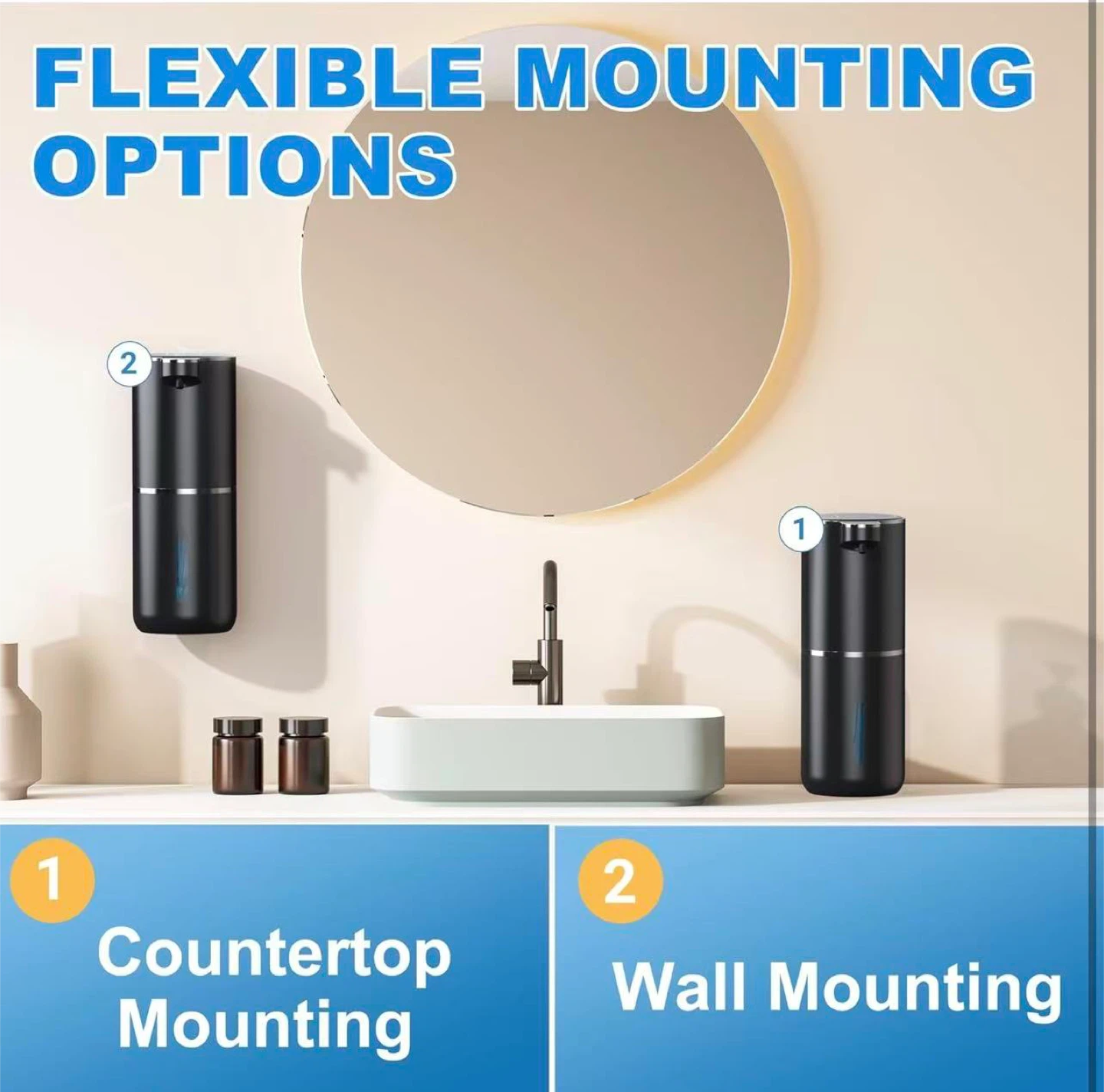 Automatic Soap Dispenser - Black - photo 5