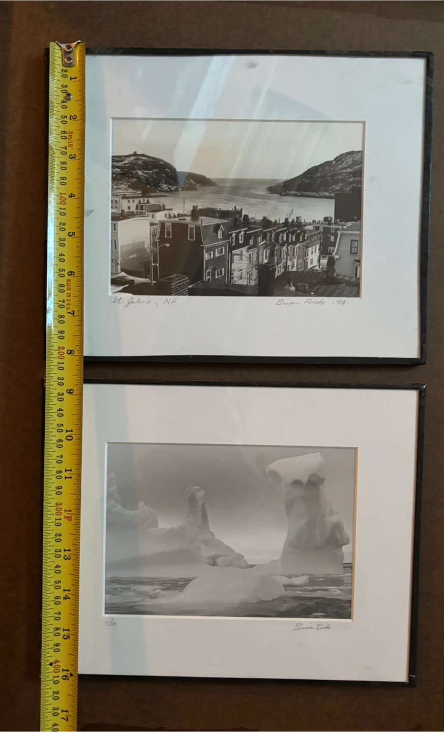 Newfoundland framed photos.