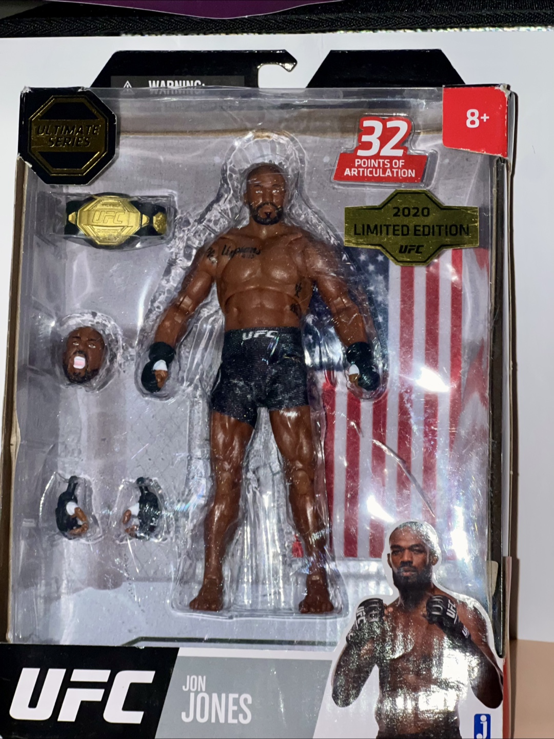 UFC Jon Jones Ultimate Series Action Figure - photo 2