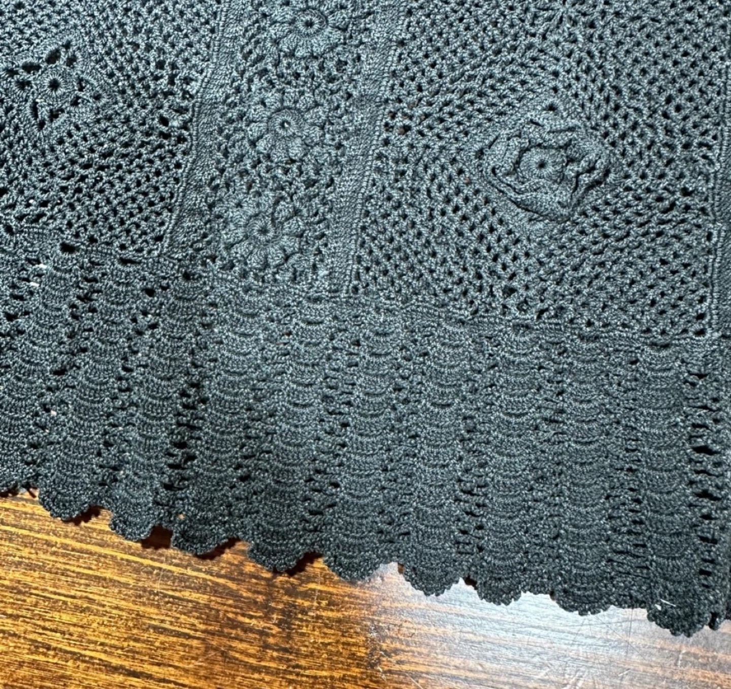 Crochet Top - Black - photo 5