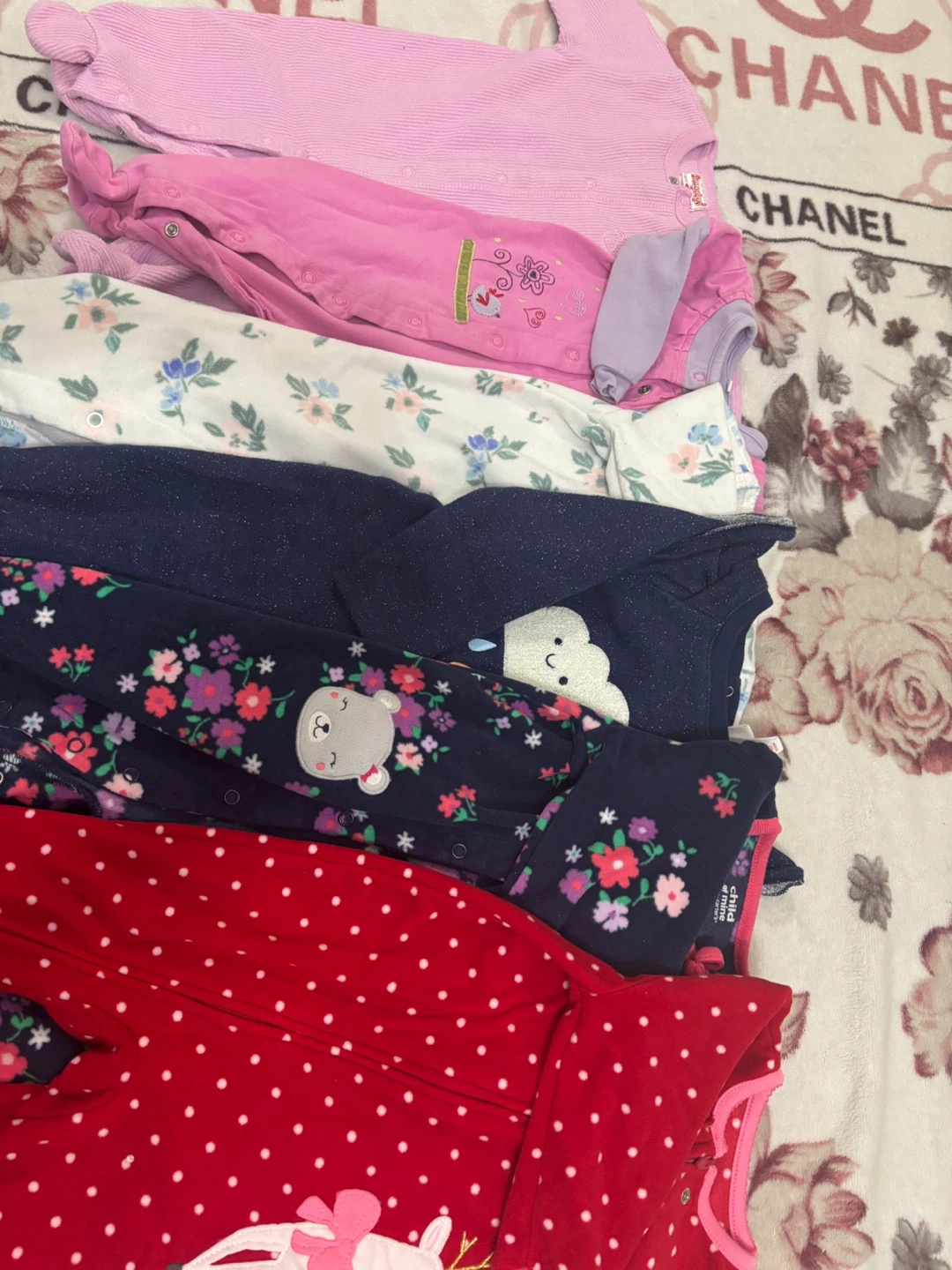 Baby onesies-12-24months long sleeves girls - photo 2