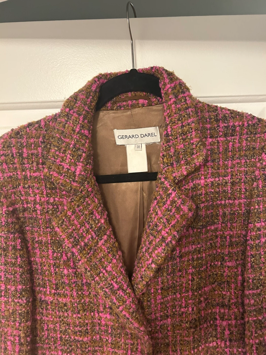 Tweed Coat - Size 38