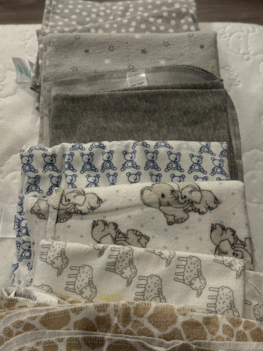 Baby Receiving Blankets - Assorted Patterns - 30 Total - photo 5
