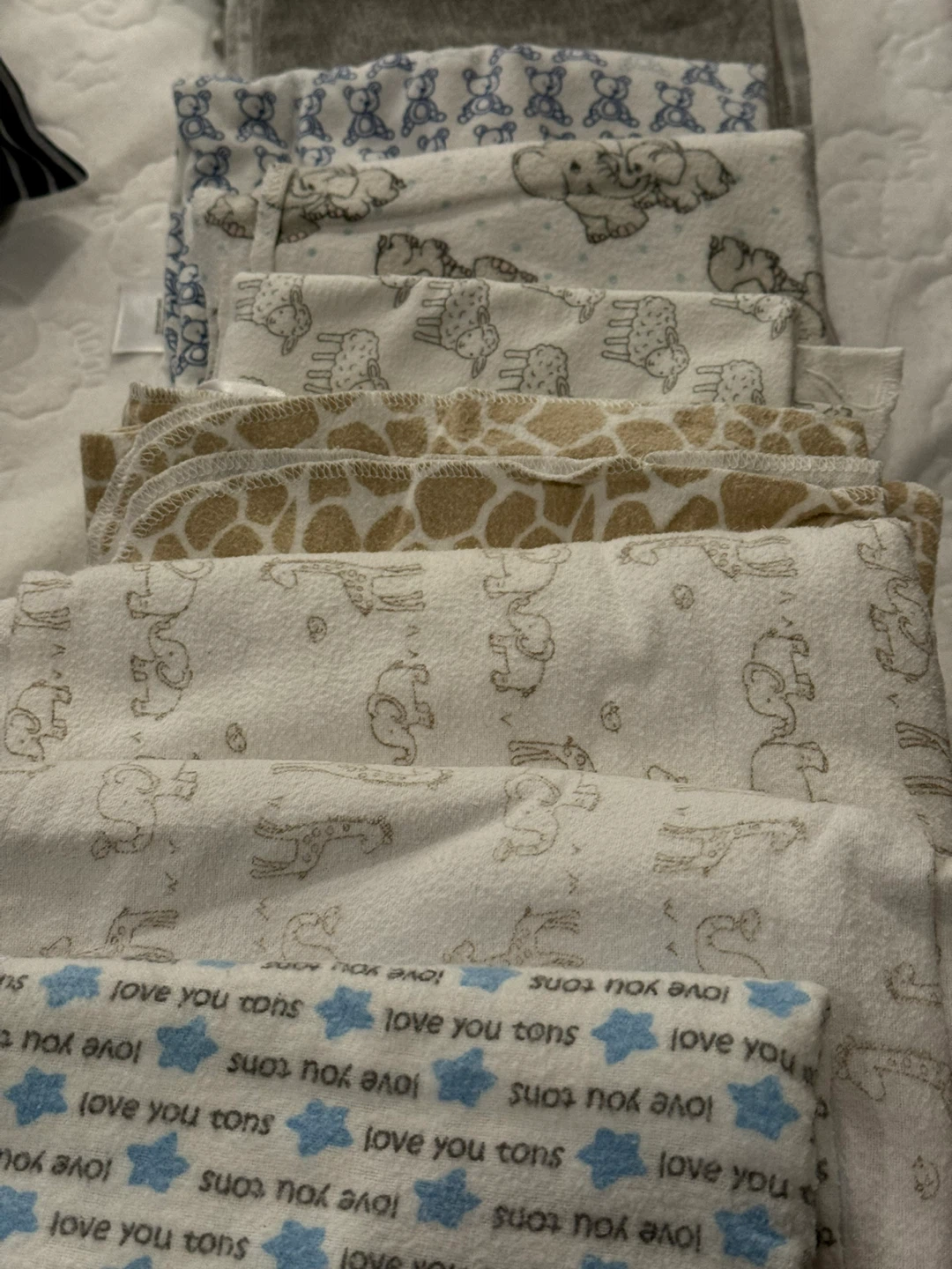 Baby Receiving Blankets - Assorted Patterns - 30 Total - photo 4