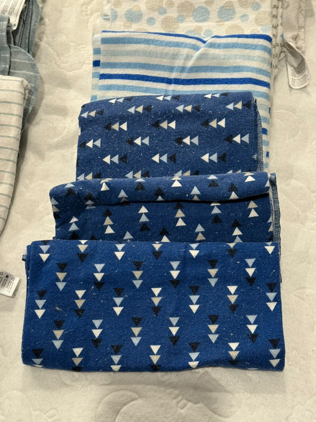 Baby Receiving Blankets - Assorted Patterns - 30 Total - photo 2