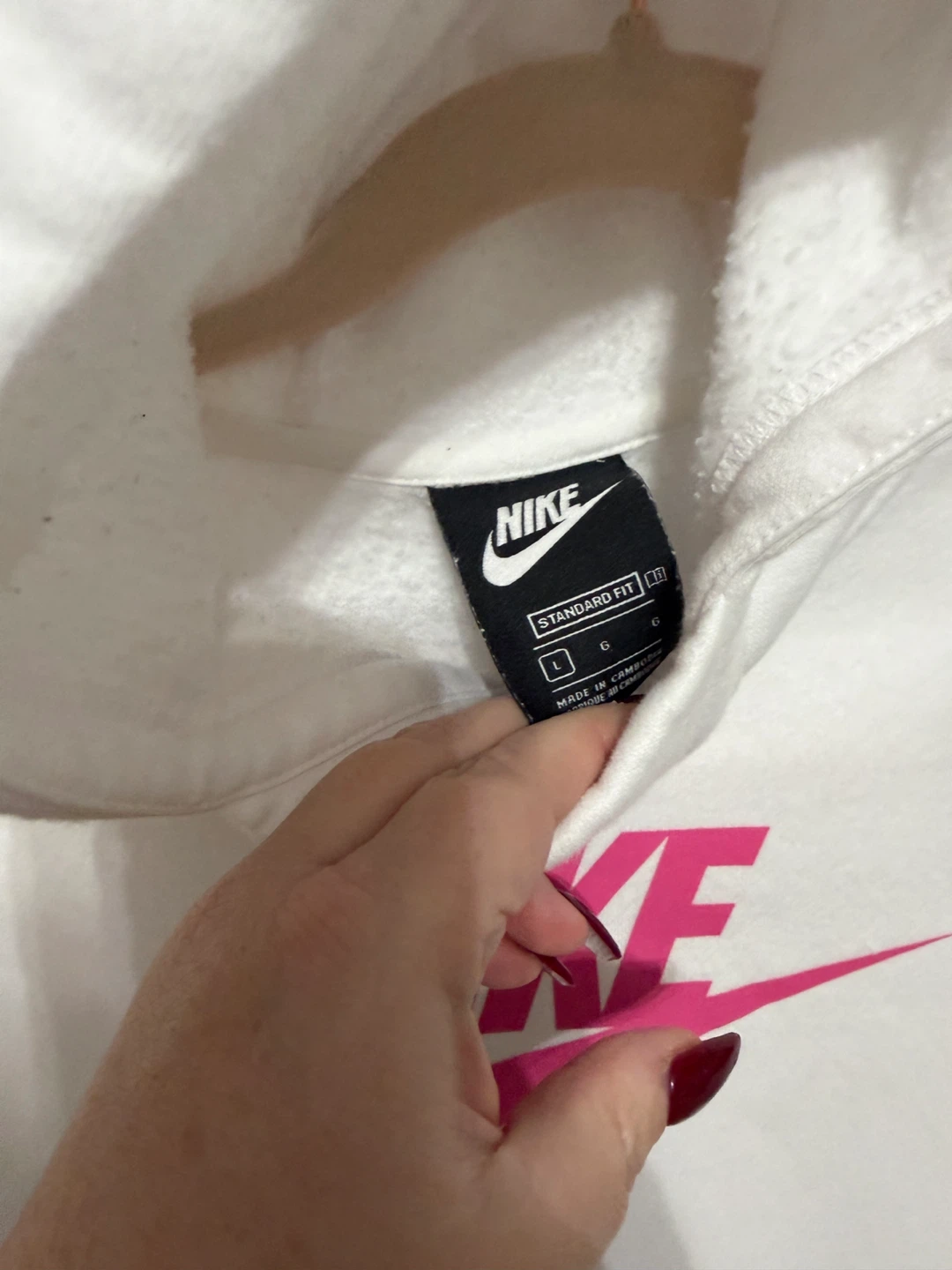 Size L (10/12) Nike cotton sweater - photo 3