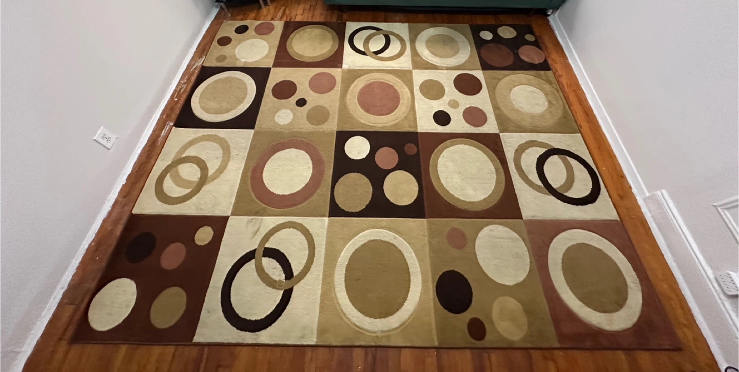 Brown Patterned Carpet - photo 2