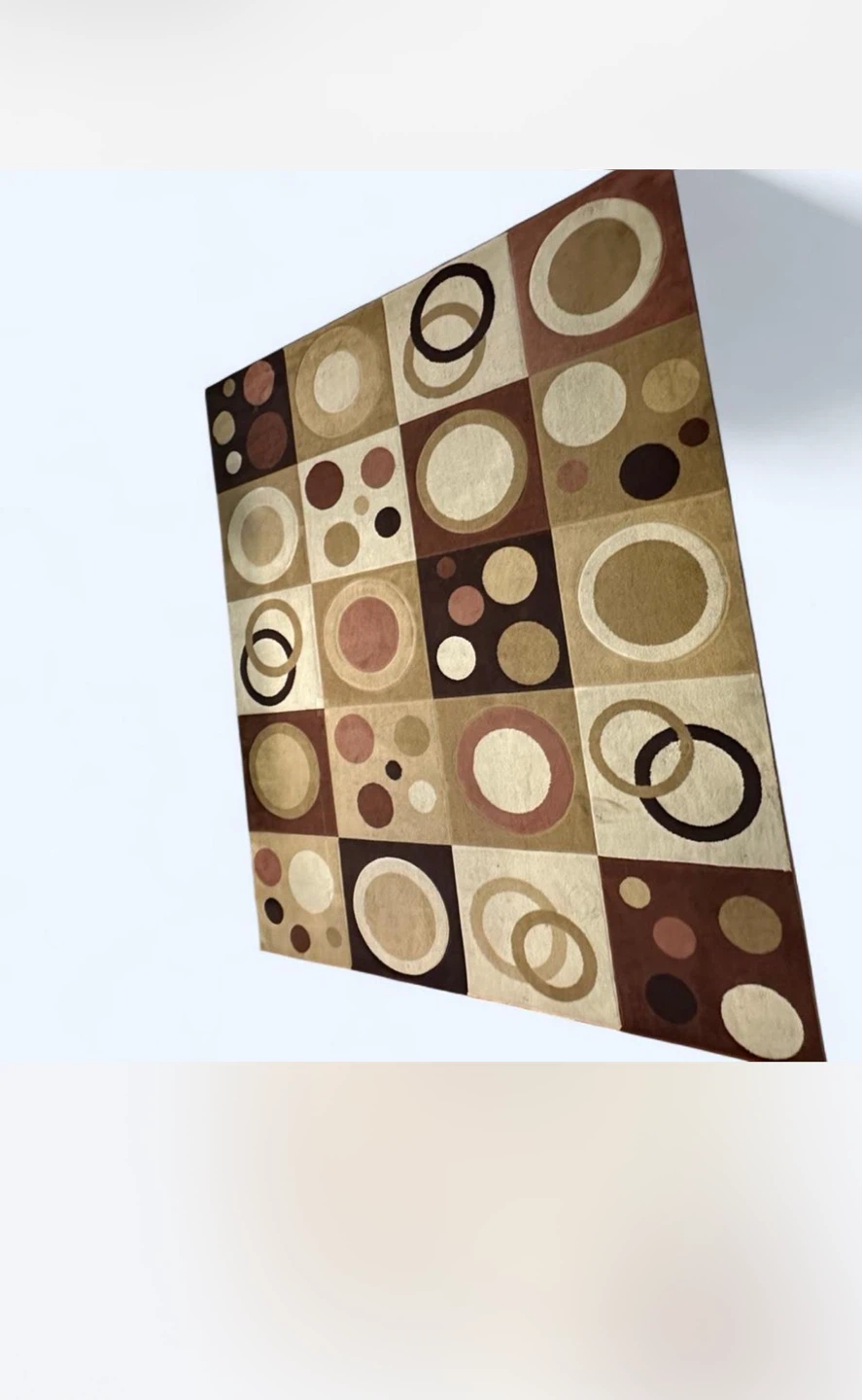 Brown Patterned Carpet - photo 3