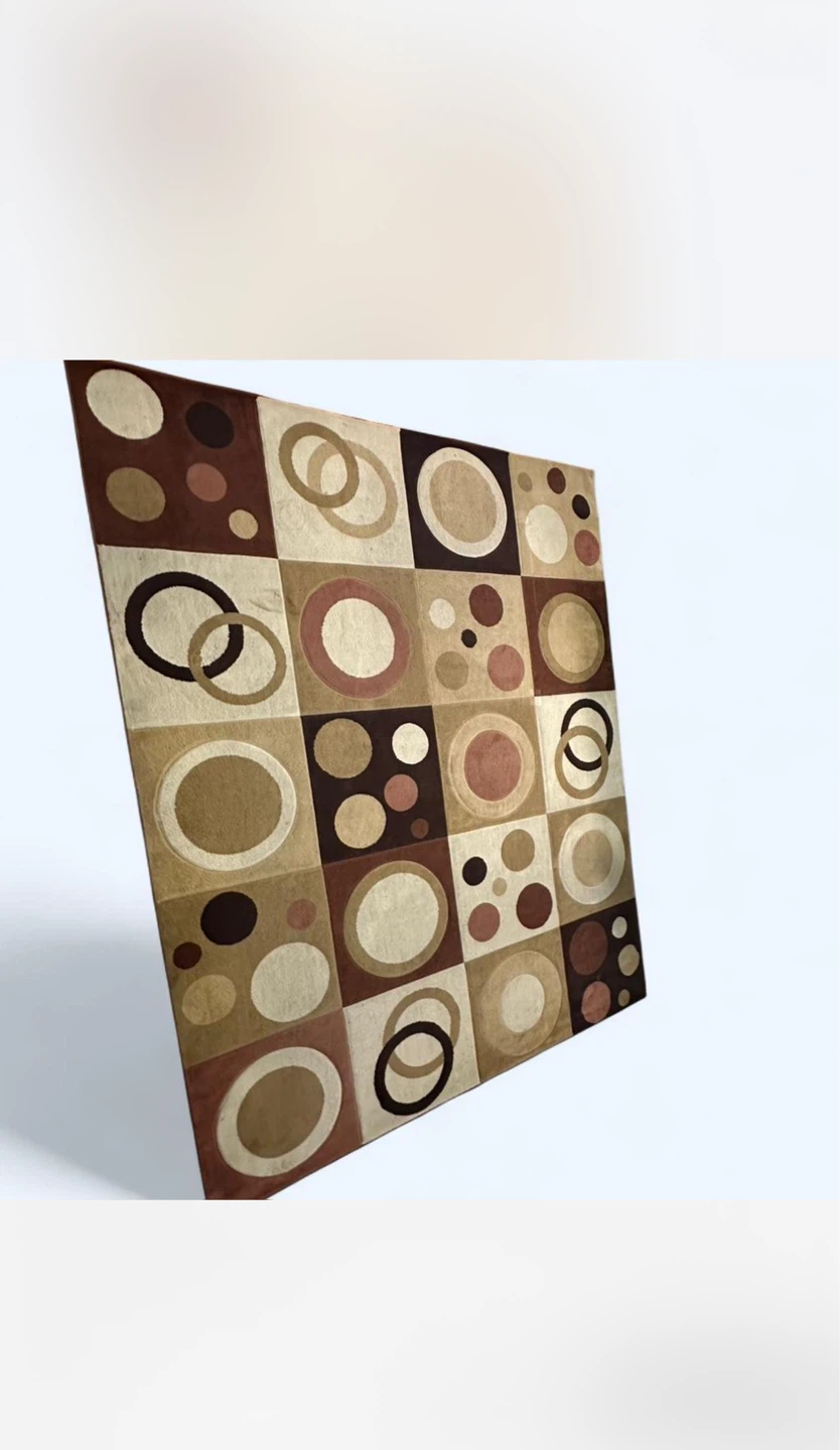 Brown Patterned Carpet