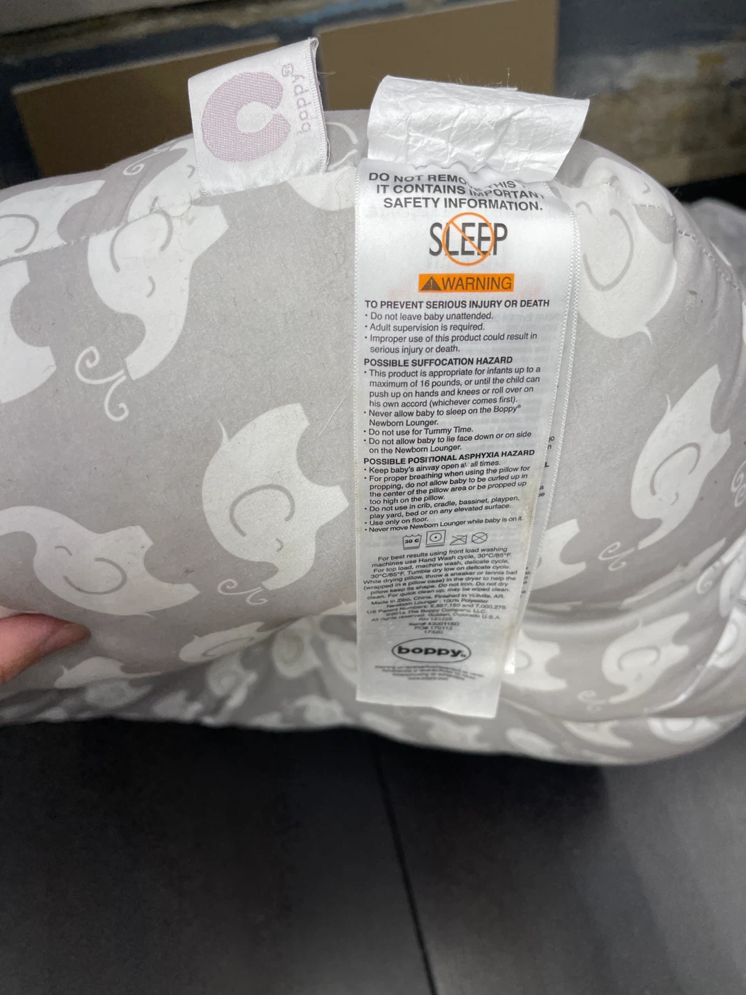 Boppy Newborn Lounger Pillow - photo 2
