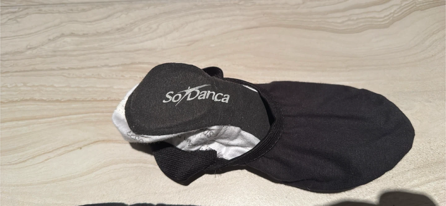 So Danca Black Ballet Slippers - photo 2
