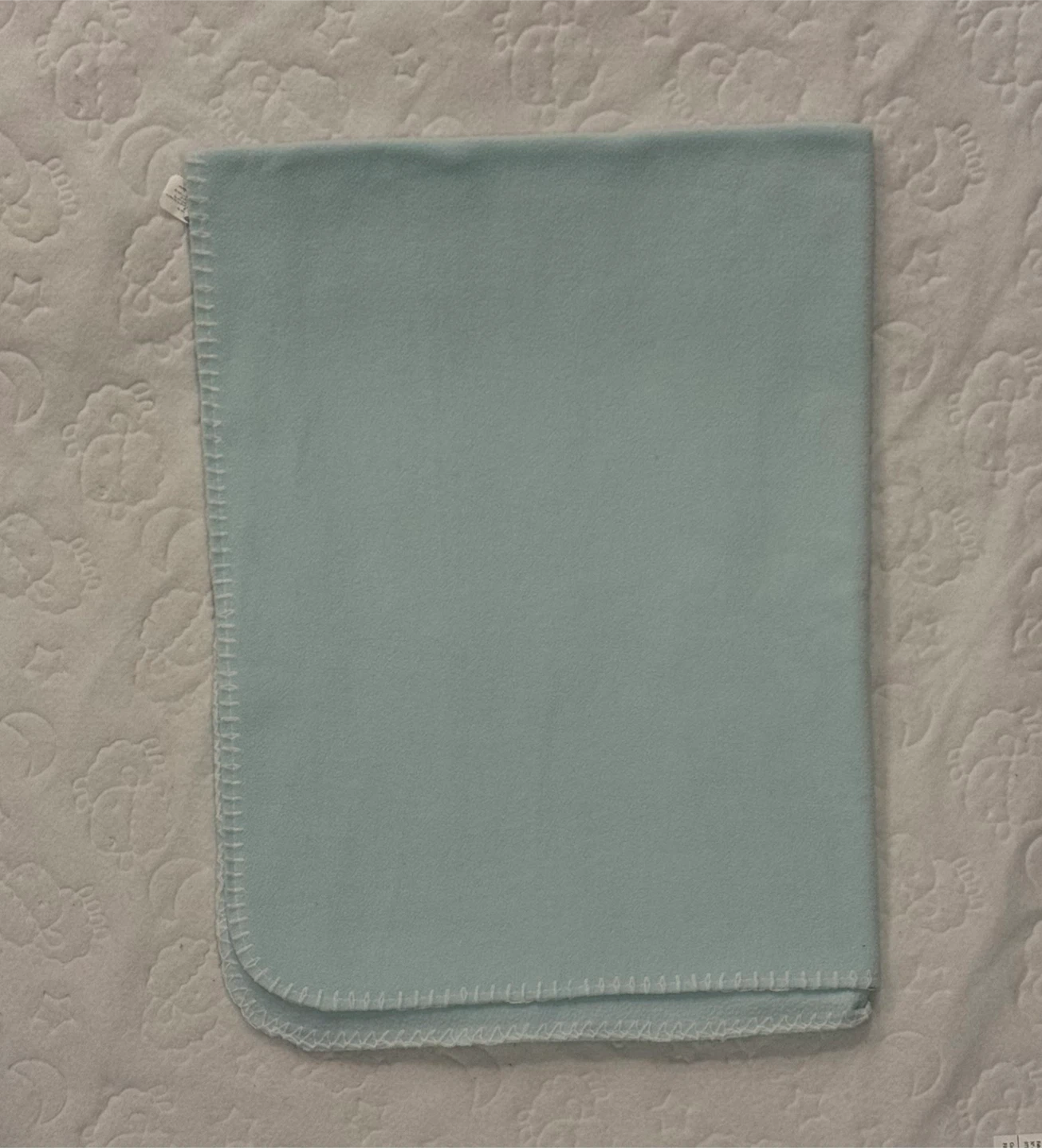 Light Blue Baby Fleece Blanket