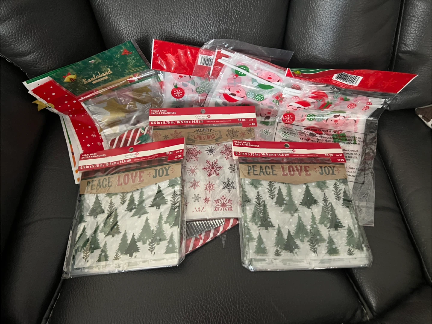 Celebrate It Treat Bags - Christmas Designs