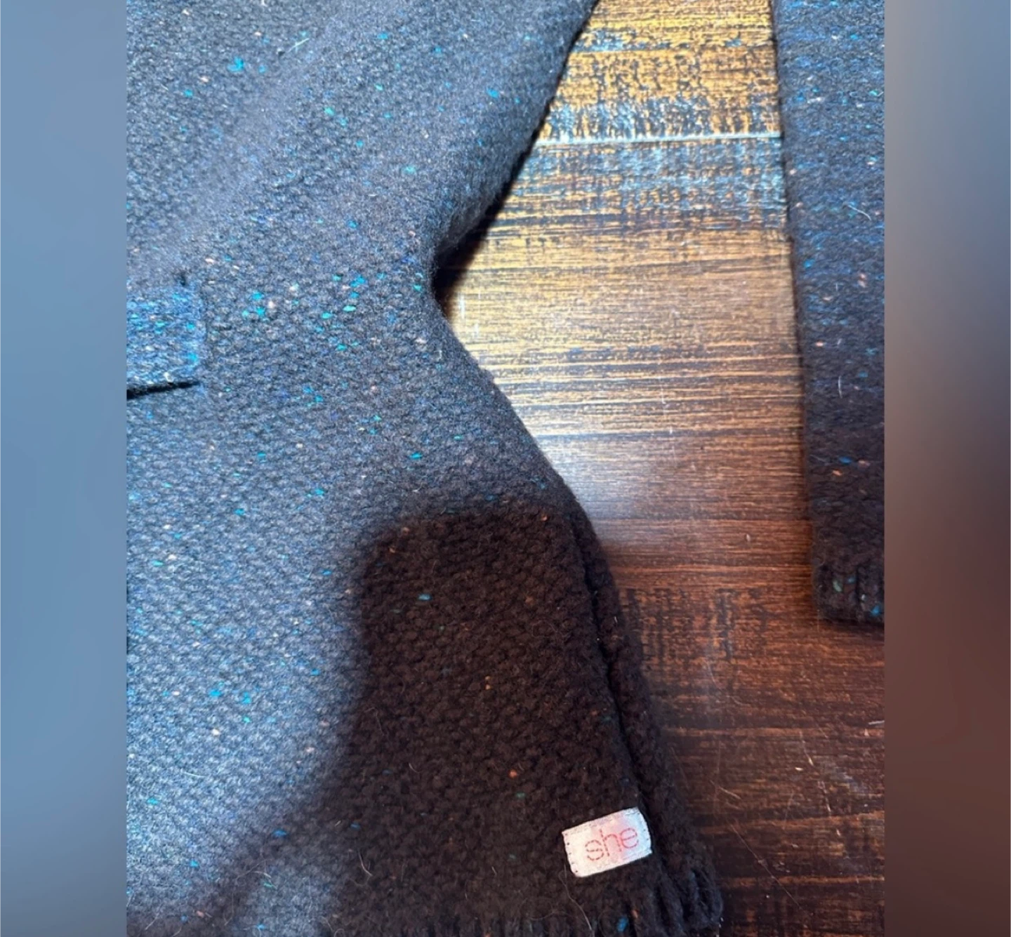 She XL Brown Irish Knit Cardigan - photo 4