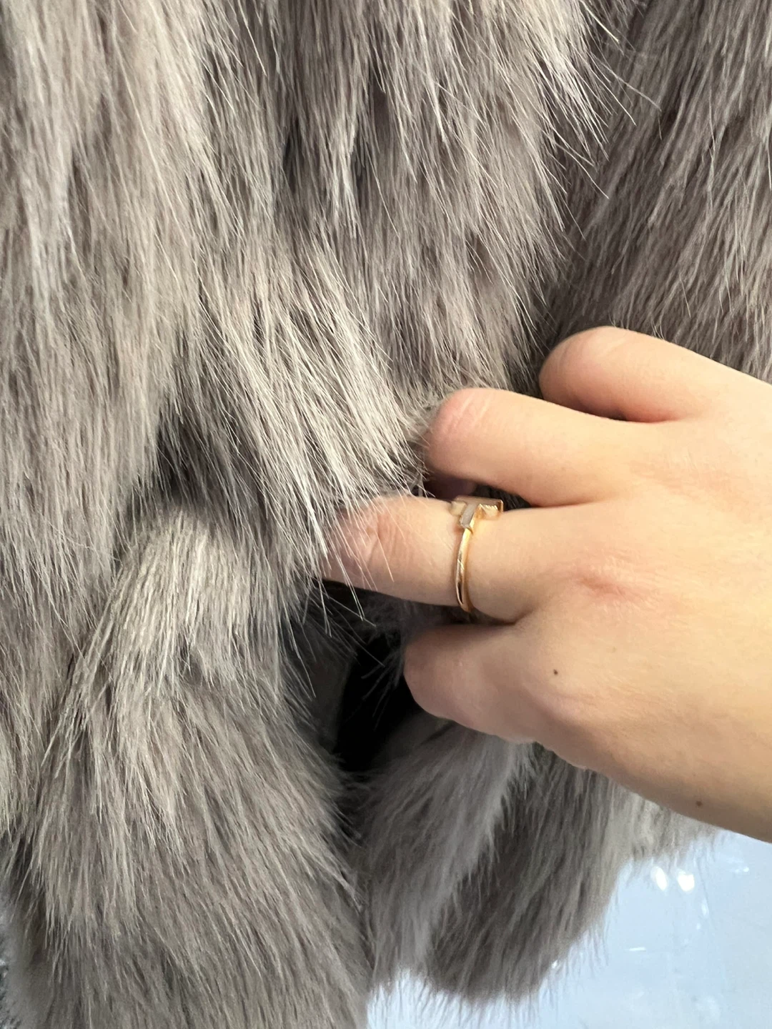 Yi Jessa Fur Coat - photo 3