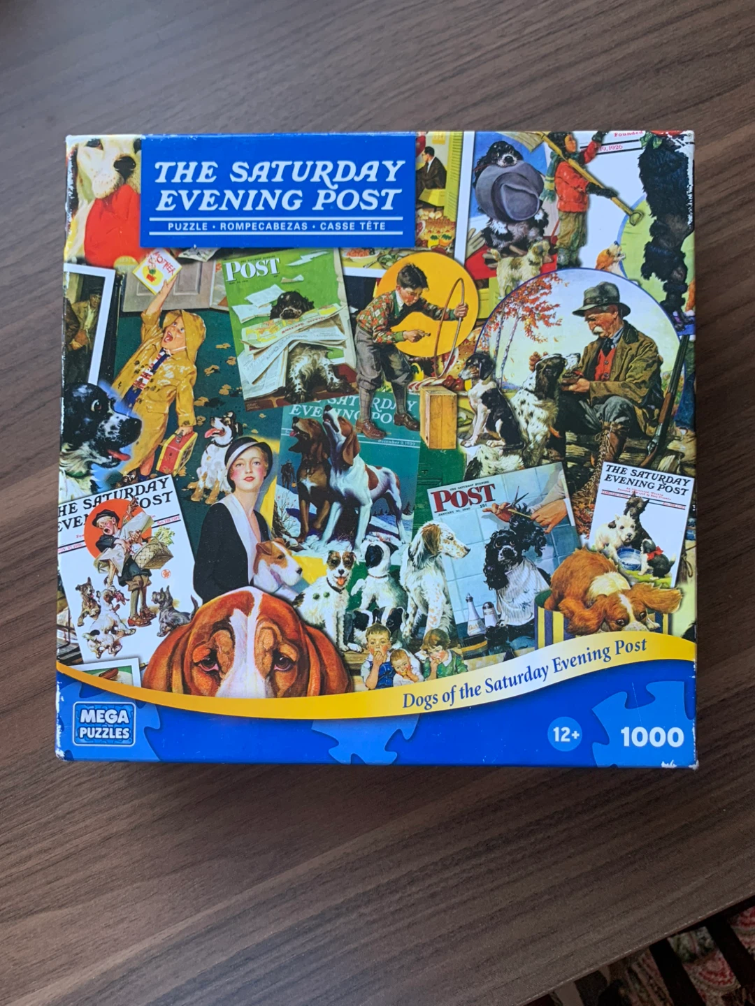 The Saturday Evening Post Dogs Jigsaw Puzzle 1000 Pieces
