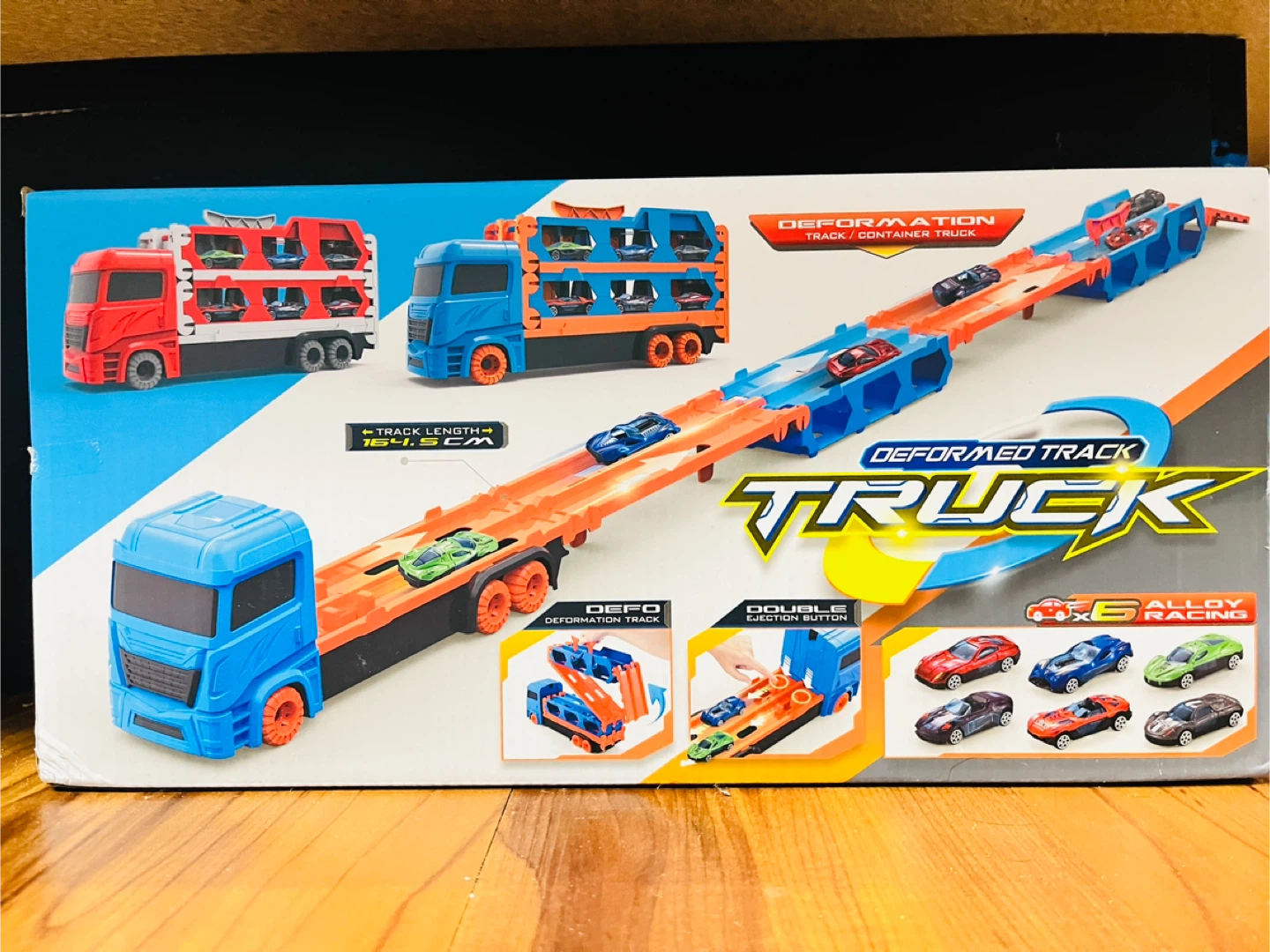 Deformation Track Truck Toy Set