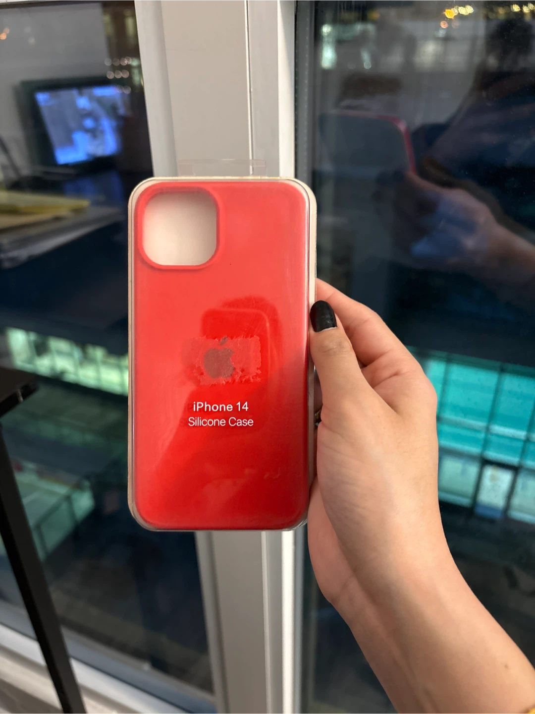New Apple iPhone 14 Silicone Case - Red
