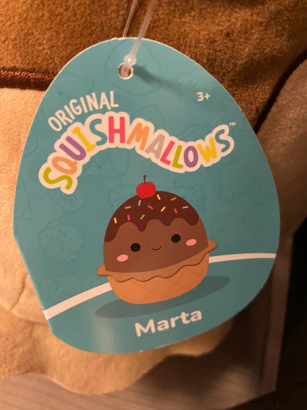 NEW! Squishmallows Marta the Sundae Plush Toy - photo 2