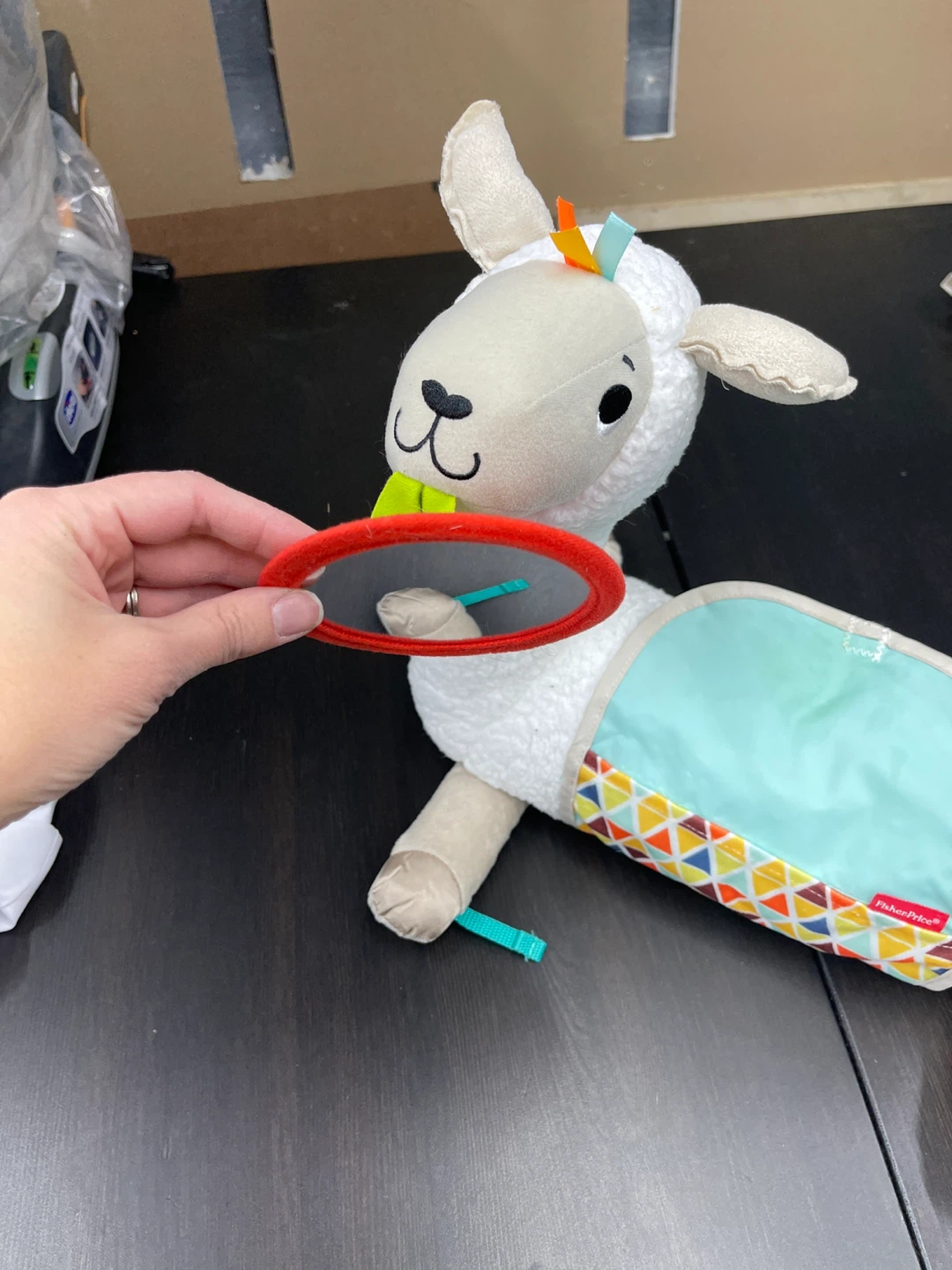 Fisher-Price tummy time Llama #gifting - photo 2