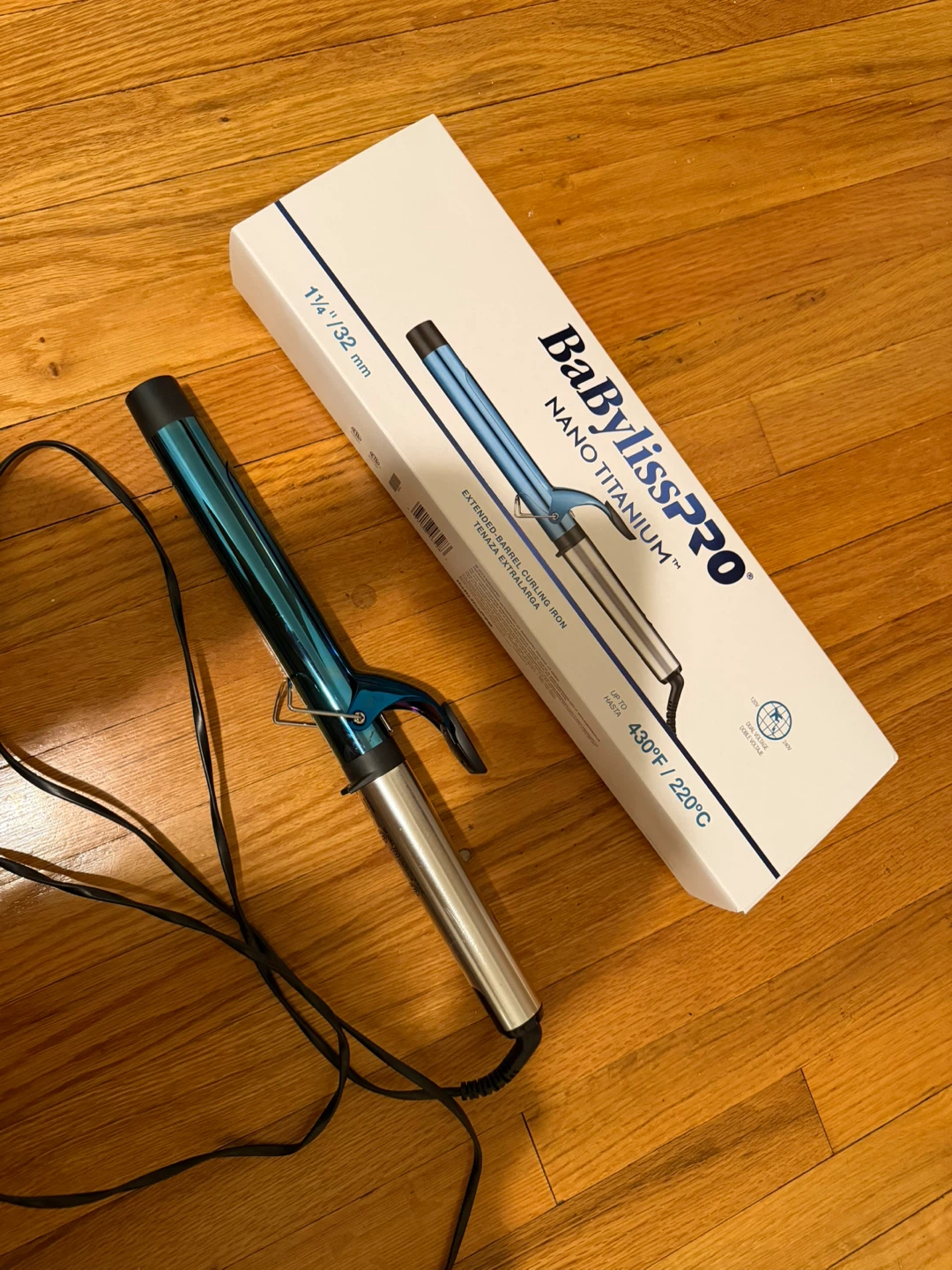 BaBylissPRO Nano Titanium 1 1/4" Curling Iron