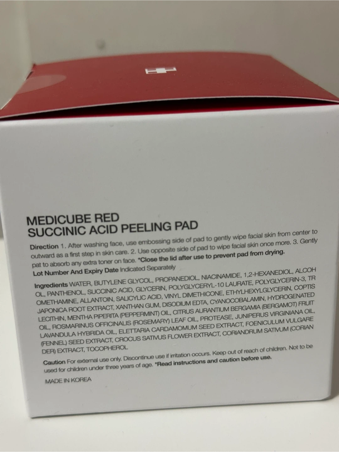 Medicube Red Succinic Acid Peeling Pad (70 pads) - photo 3