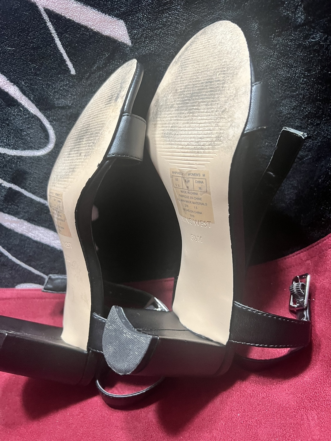 Nine West Black Heels - Size 5.5M - photo 4