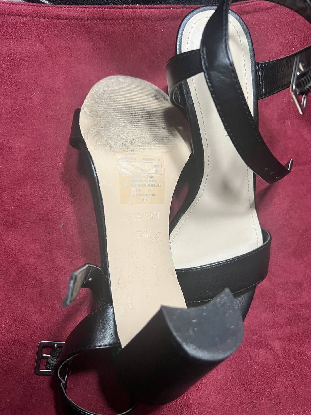Nine West Black Heels - Size 5.5M - photo 3