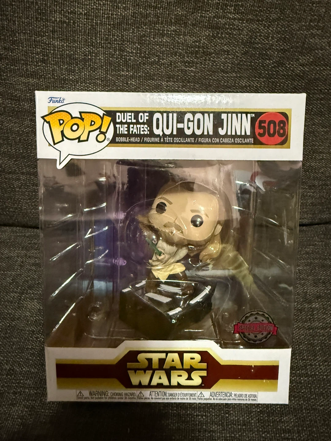 Funko Pop! Star Wars: Qui-Gon Jinn #508