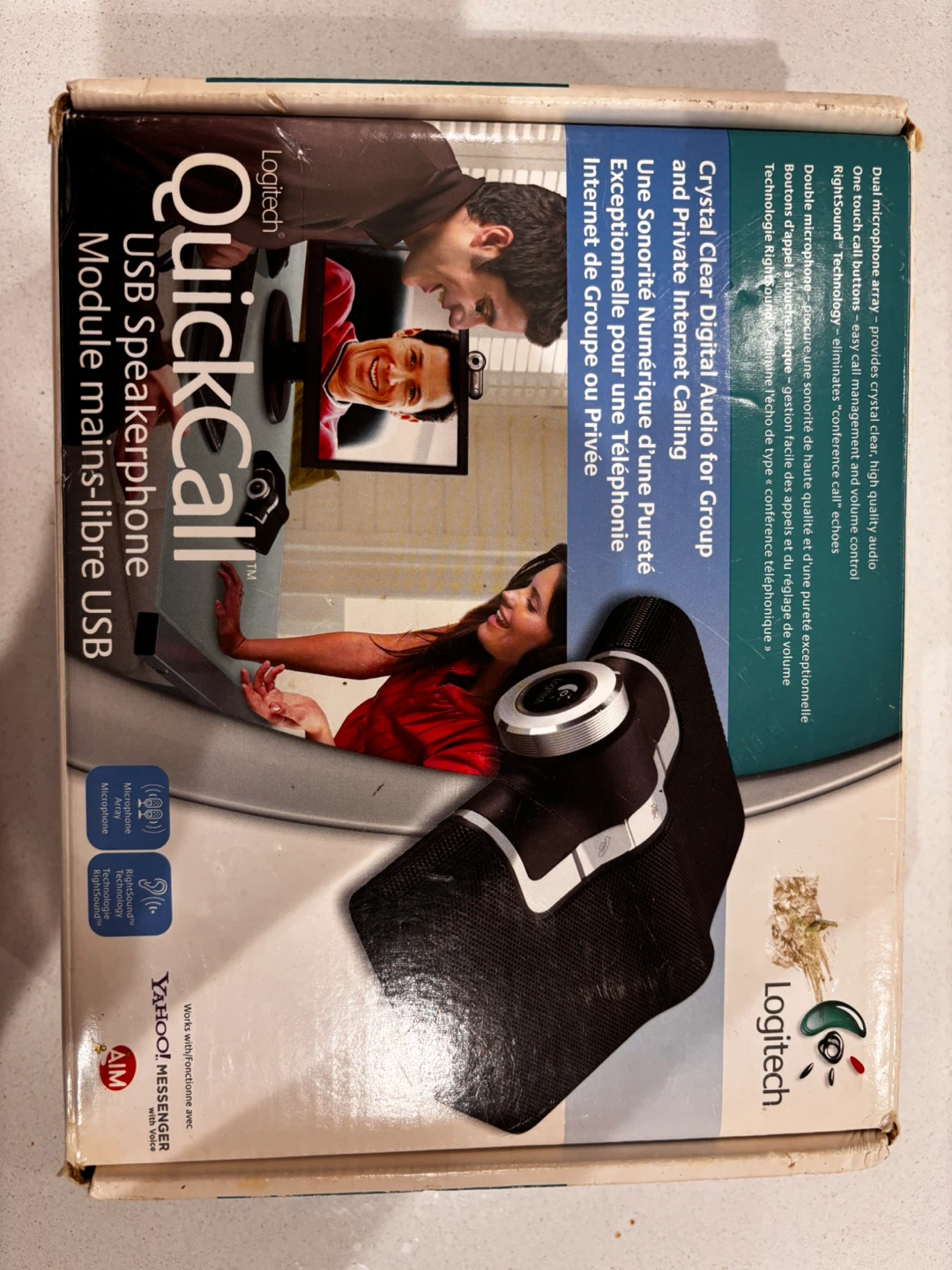 Logitech QuickCall – USB Speakerphone | Excellent état - photo 2