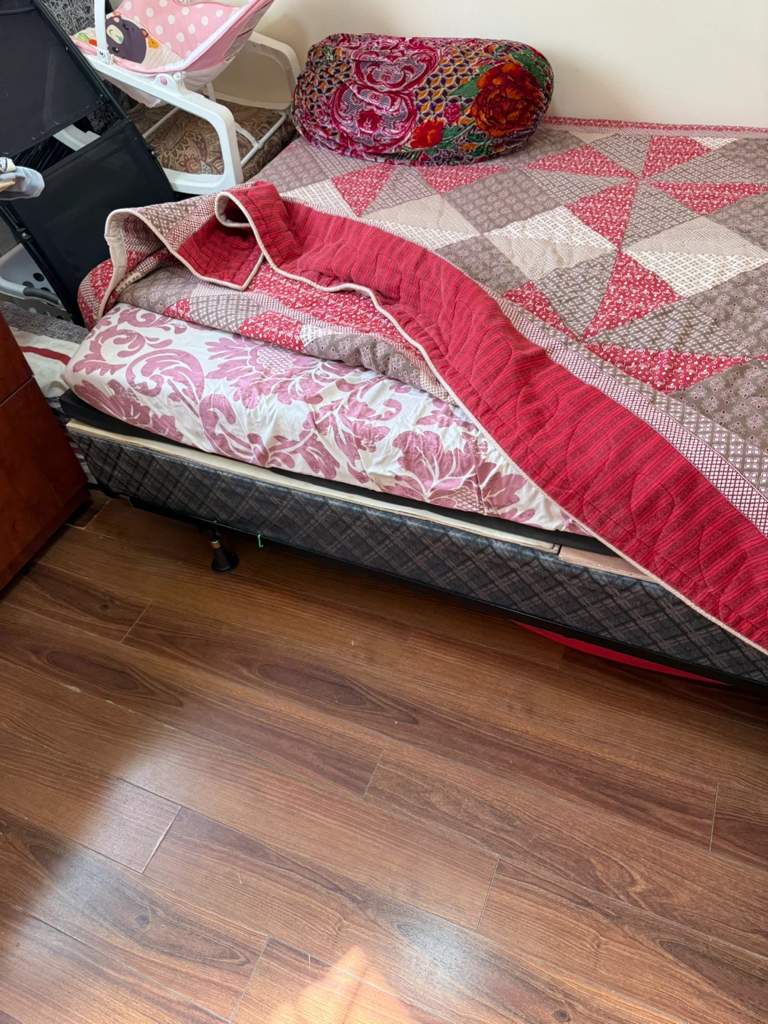 Double Size Bed Frame & Mattress - photo 3